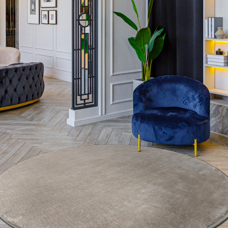 Kusový koberec Visco Rabbit Silver 3 kruh č.7