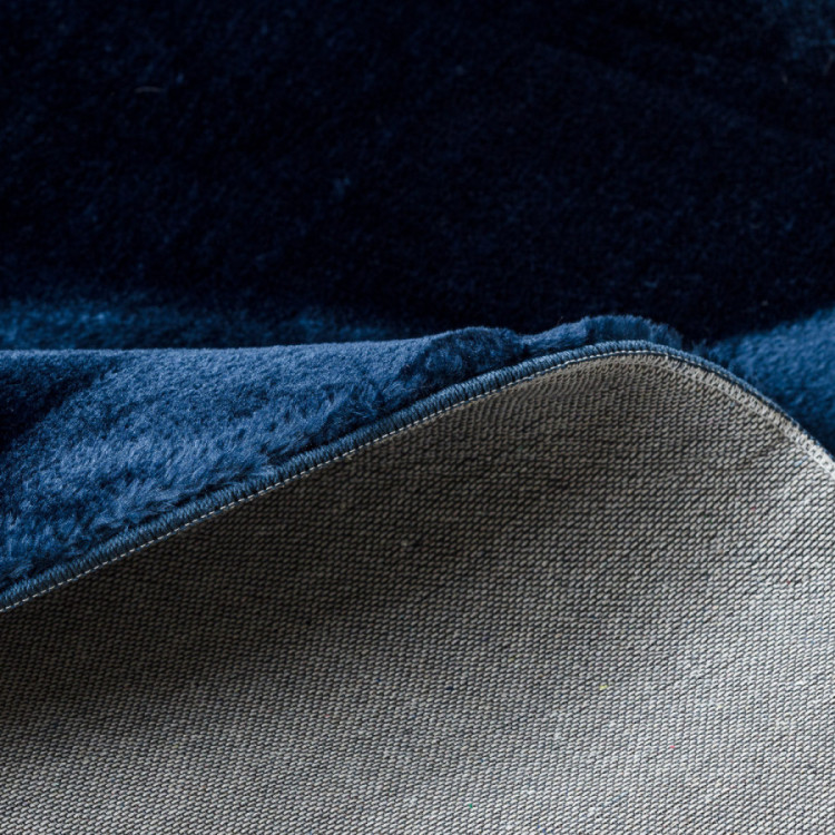 Kusový koberec Visco Rabbit Dark blue 10 kruh č.5