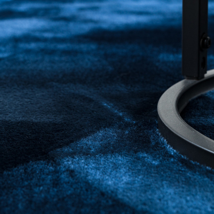 Kusový koberec Visco Rabbit Dark blue 10 kruh č.6