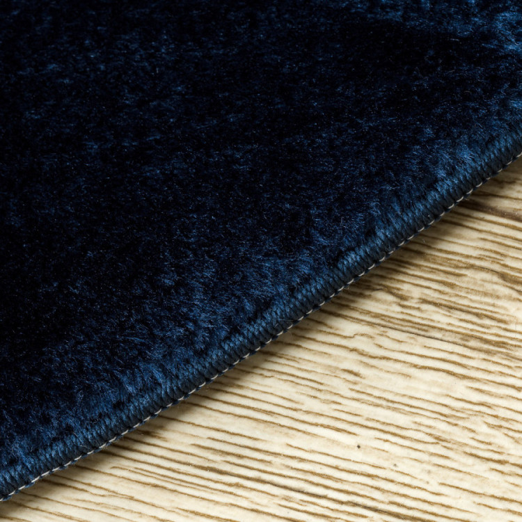 Kusový koberec Visco Rabbit Dark blue 10 kruh č.7