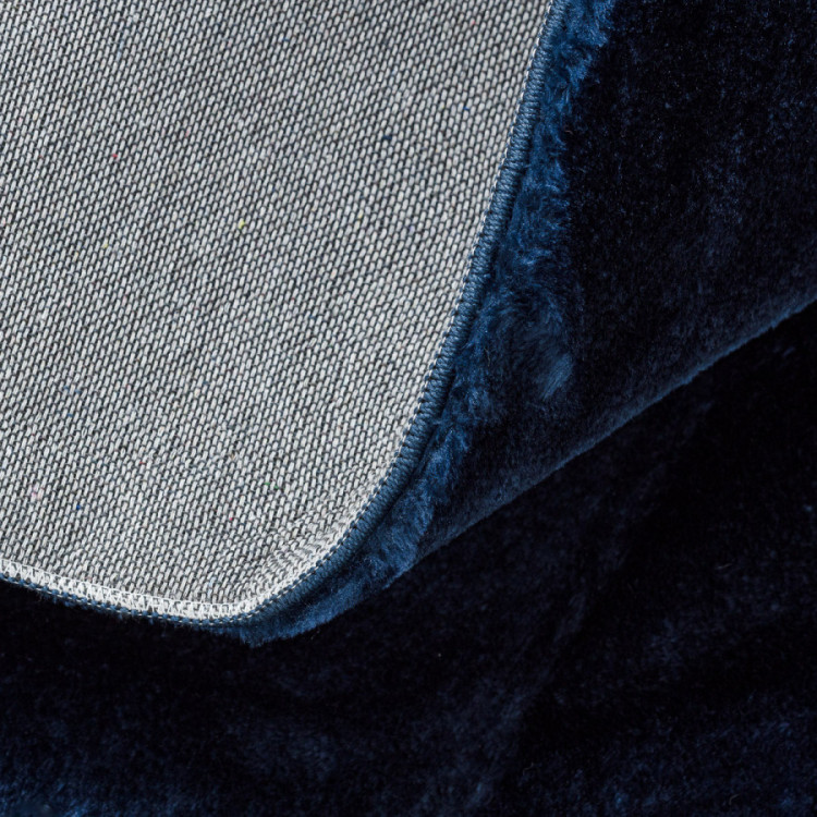 Kusový koberec Visco Rabbit Dark blue 10 kruh č.10