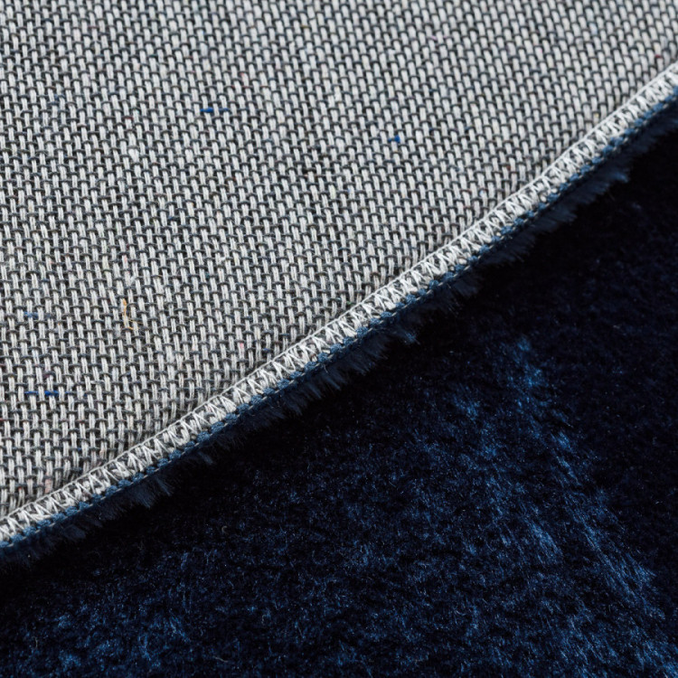 Kusový koberec Visco Rabbit Dark blue 10 kruh č.11