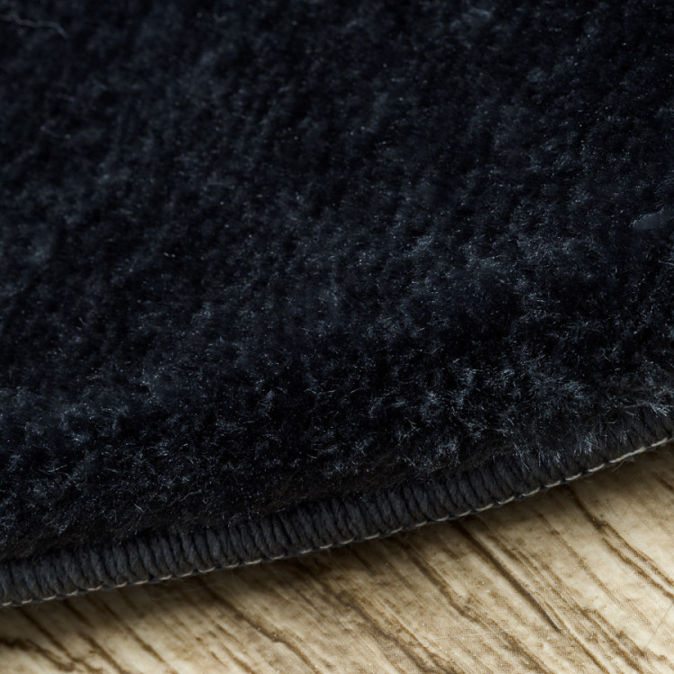 Kusový koberec Visco Rabbit Black 5 kruh č.5