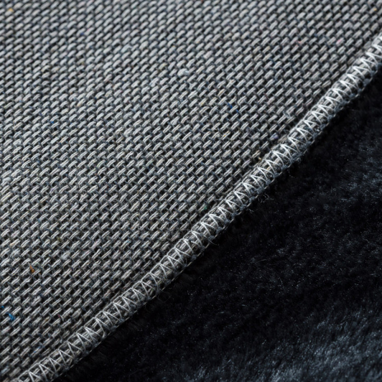 Kusový koberec Visco Rabbit Black 5 kruh č.8