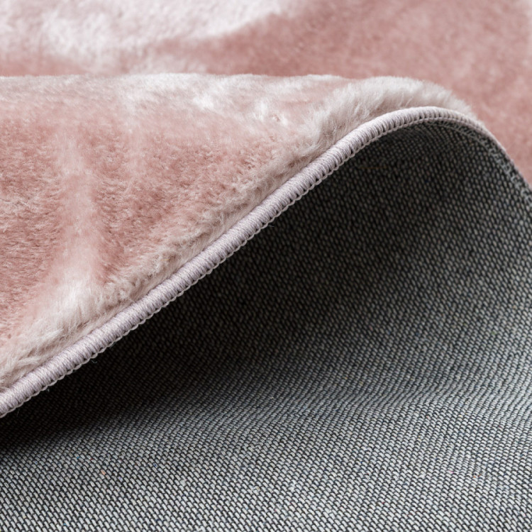 Kusový koberec Visco Rabbit Pink 8 kruh č.3