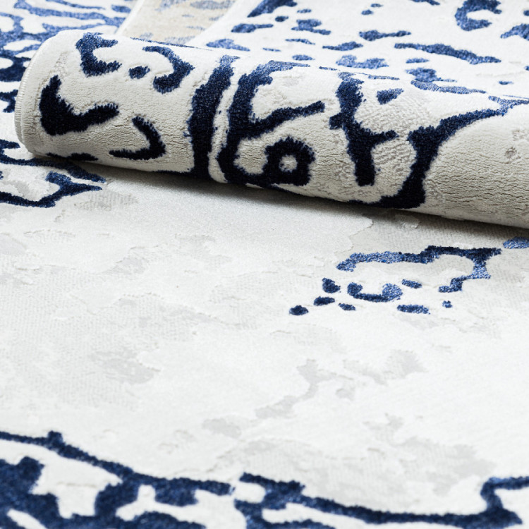 Kusový koberec Allure 1961 white/blue č.2