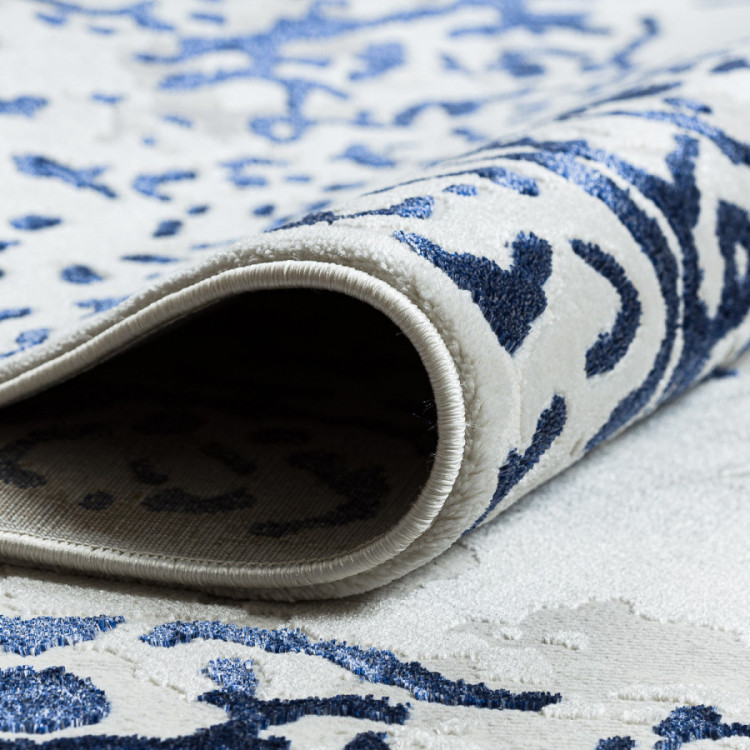 Kusový koberec Allure 1961 white/blue č.3