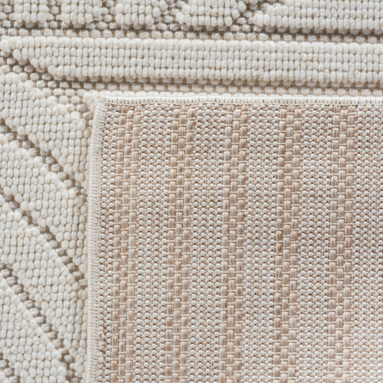 Kusový koberec Helix 2201 cream kruh č.5