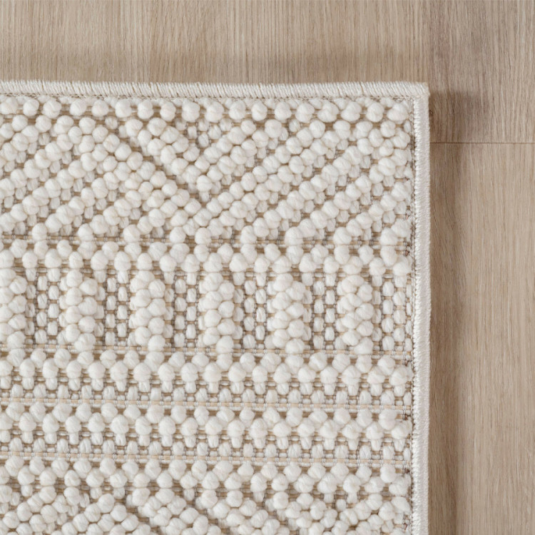 Kusový koberec Helix 2202 cream kruh č.4