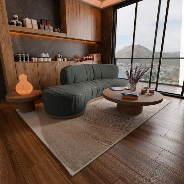 Kusový koberec Gava 31WVW béžovo šedý - 200 x 290 cm č.4