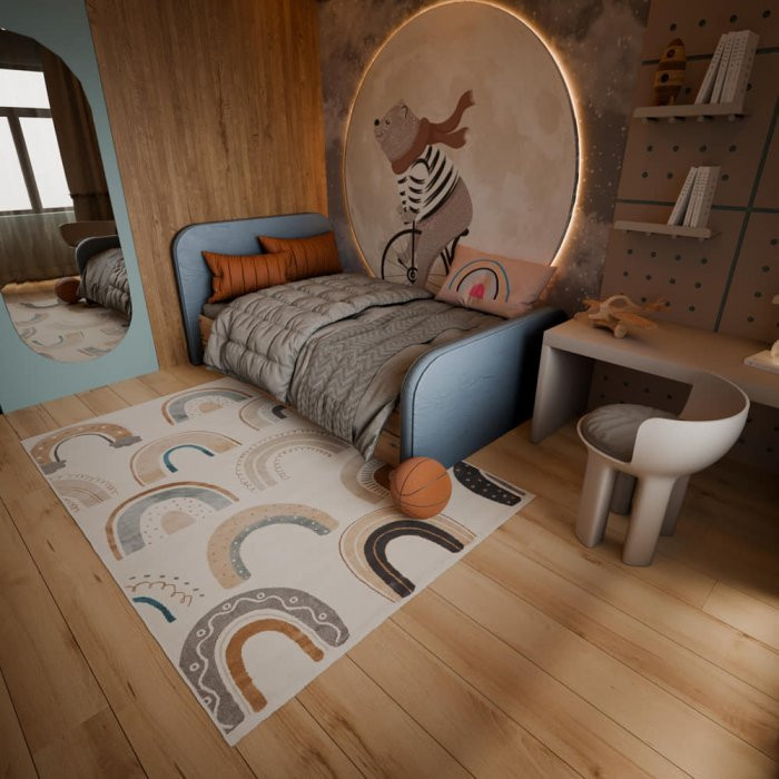 Kusový koberec Gava Kids 30THW vícebarevný - 80 x 150 cm č.4