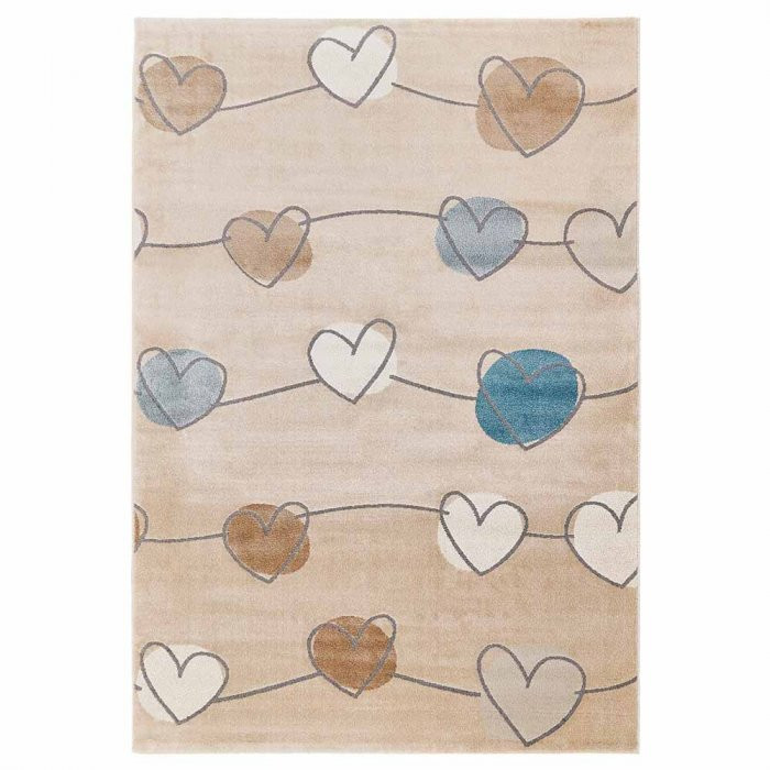 Kusový koberec Gava Kids 40VHV béžový - 160 x 230 cm č.1