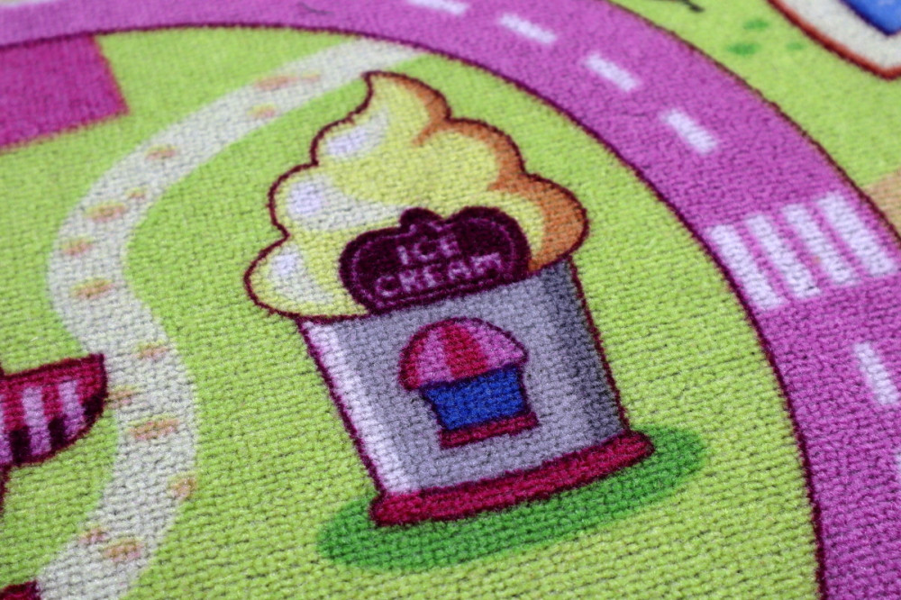 Dětský kusový koberec silnice Sweet Town č.6