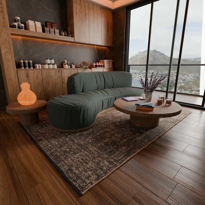 Kusový koberec State 01 DDD hnědý - 160 x 230 cm č.4