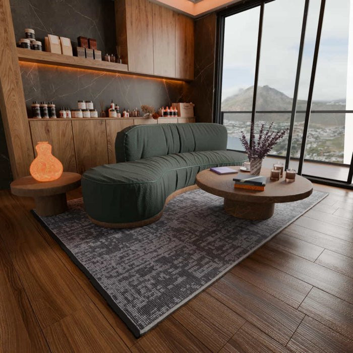 Kusový koberec State 01 SSS šedý - 80 x 150 cm č.4