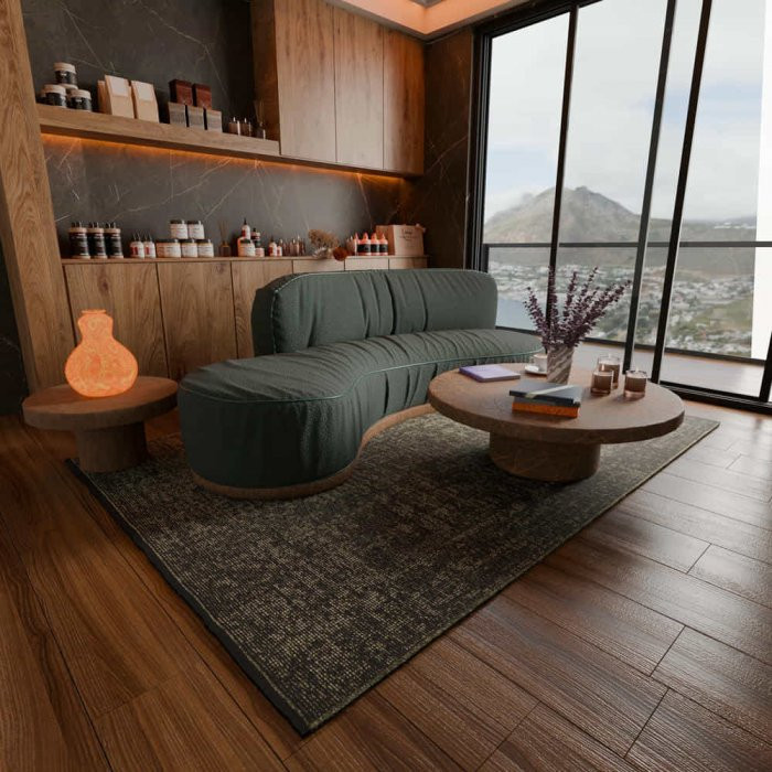 Kusový koberec State 01 ZZZ zelený - 160 x 230 cm č.4