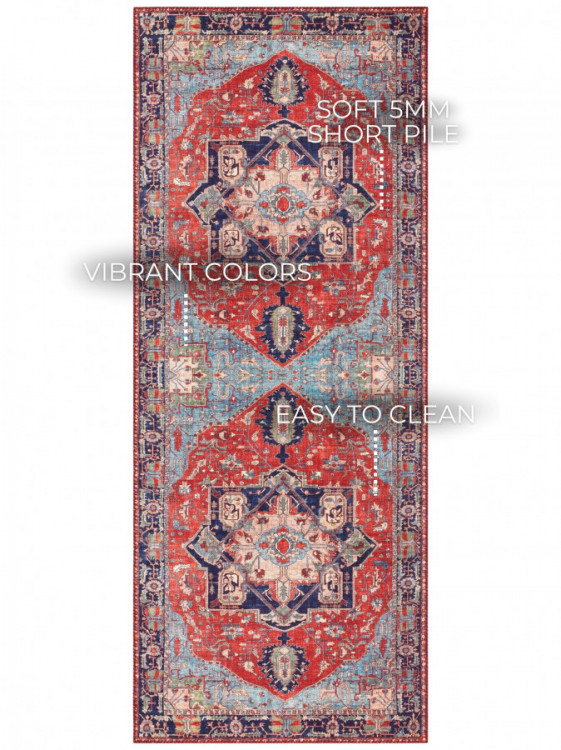 Kusový koberec Imagination 104207 Oriental/Red z kolekce Elle  č.7