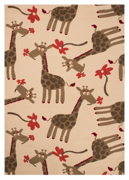 Kusový koberec Bambini 103062 Giraffen 140x200 cm č.1
