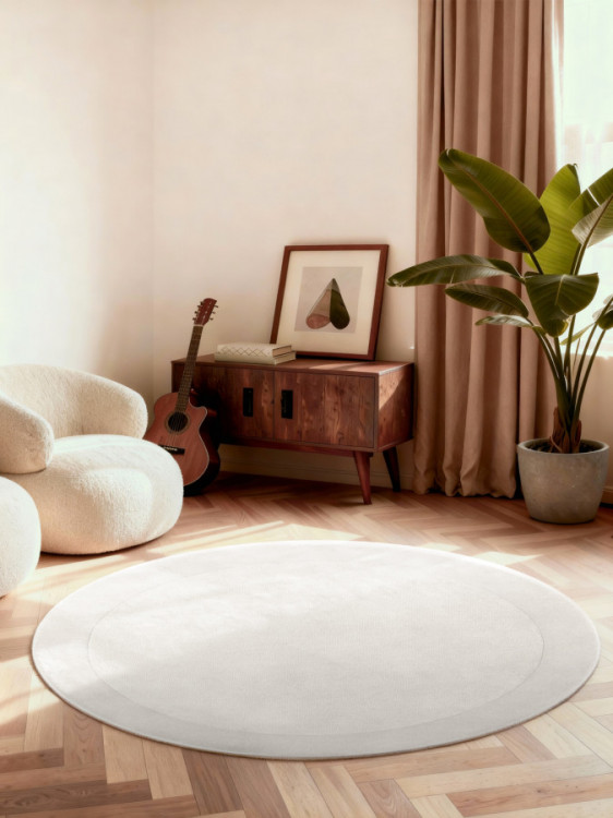 Kusový koberec Villeroy & Boch Kari 106281 Cream kruh č.4