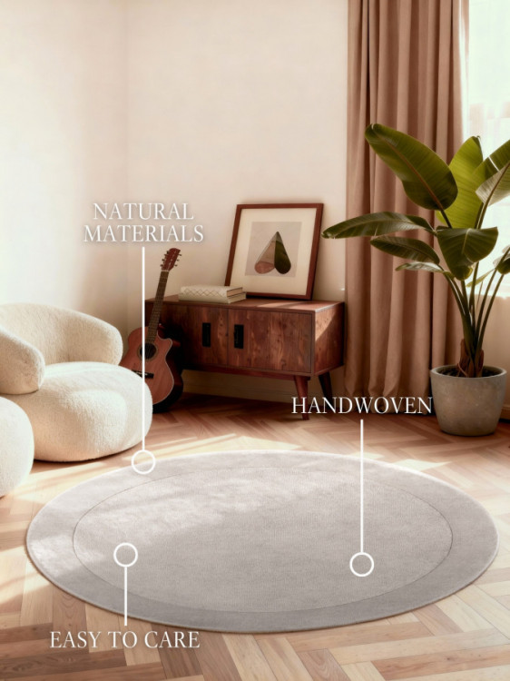 Kusový koberec Villeroy & Boch Kari 106283 Grey kruh č.6