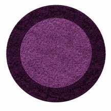 Kusový koberec Life Shaggy 1503 lila kruh 