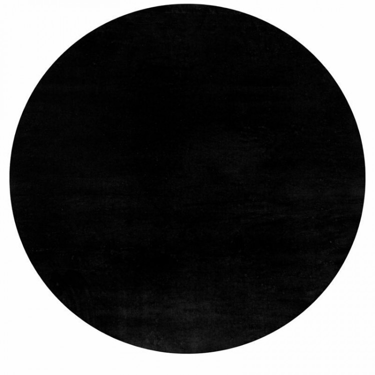 Kusový koberec Joy 1400 black kruh č.1