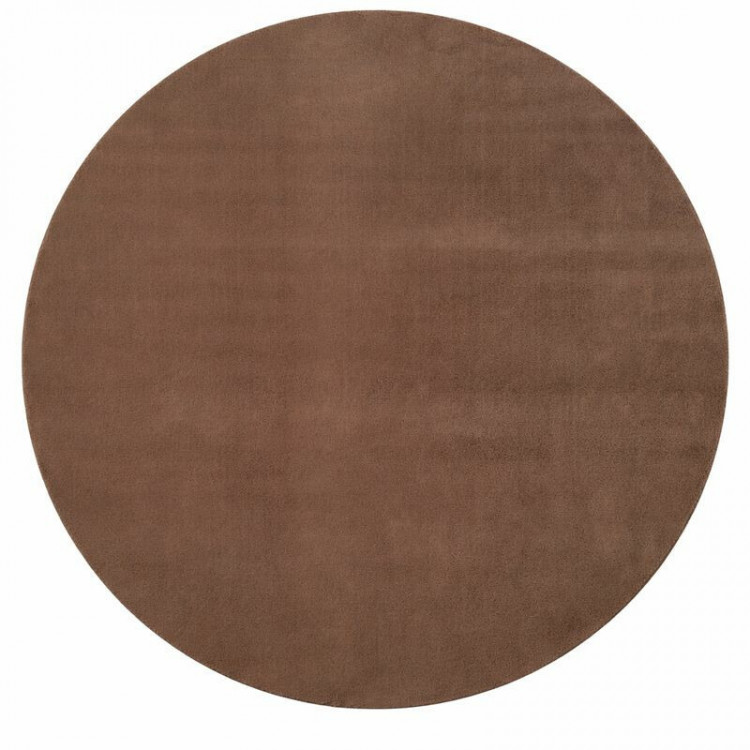 Kusový koberec Joy 1400 mocca kruh č.1