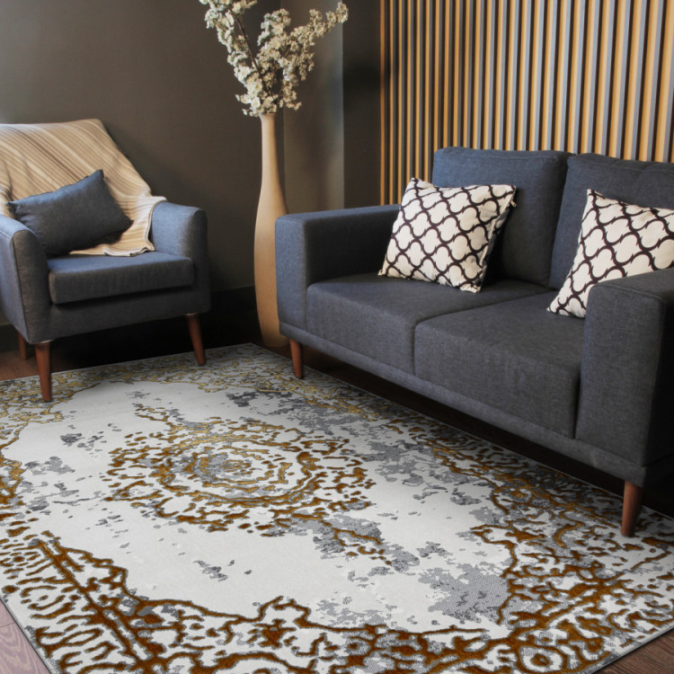 Kusový koberec Allure 1961 gold/white č.9