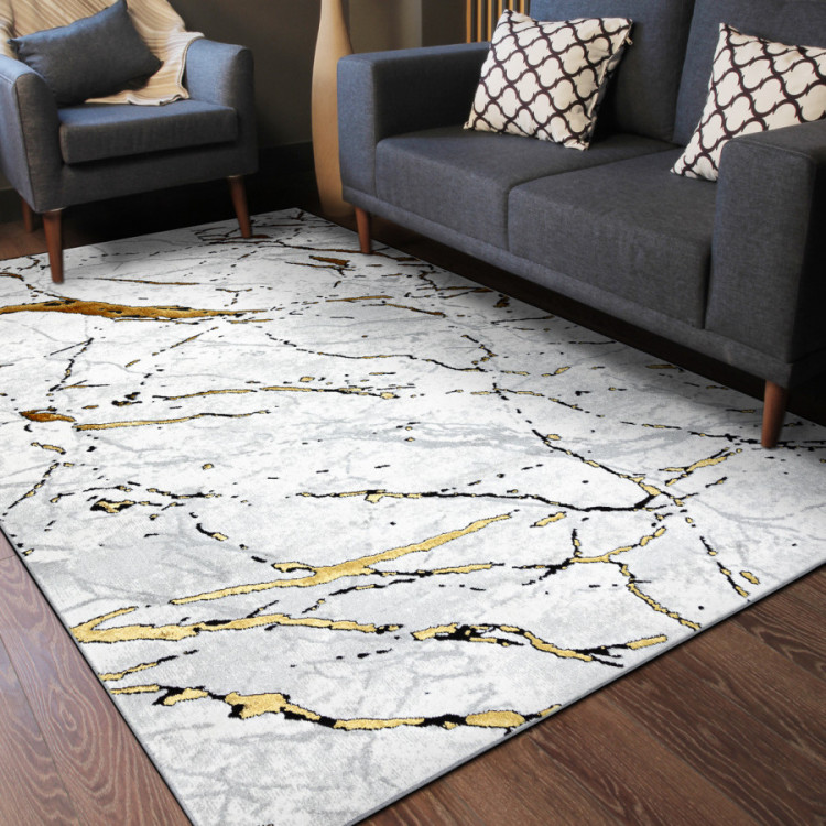 Kusový koberec Allure 1963 white/gold č.7