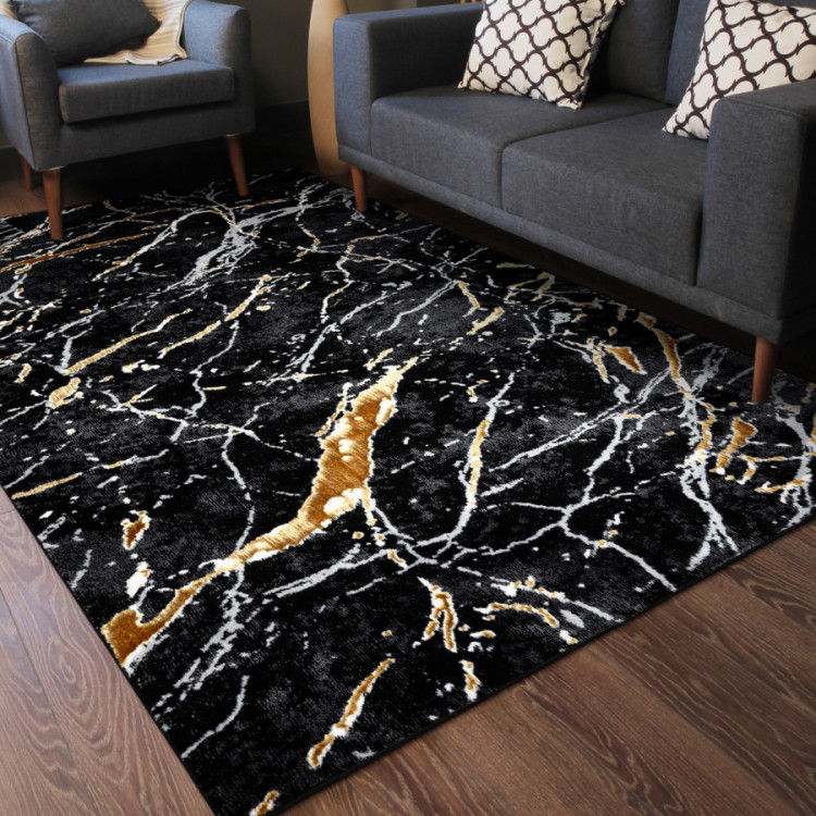 Kusový koberec Allure 1963 black/gold č.8
