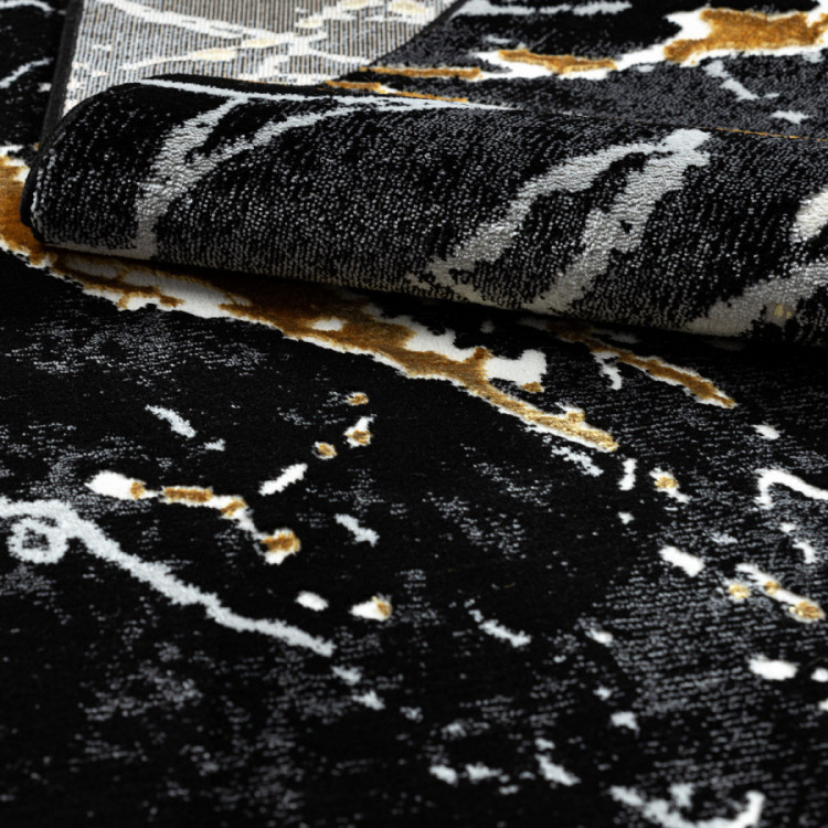 Kusový koberec Allure 1963 black/gold č.12