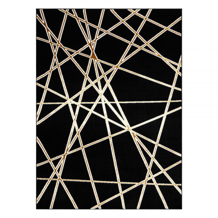 Kusový koberec Allure 1964 black/gold č.1