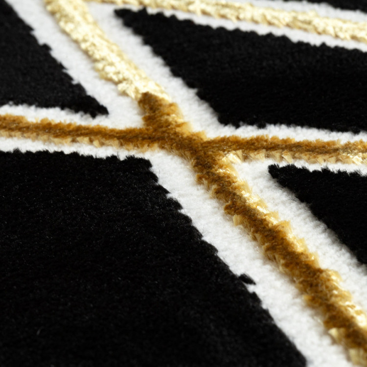Kusový koberec Allure 1964 black/gold č.5
