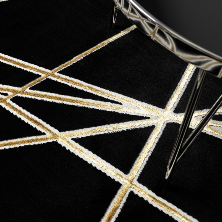 Kusový koberec Allure 1964 black/gold č.7