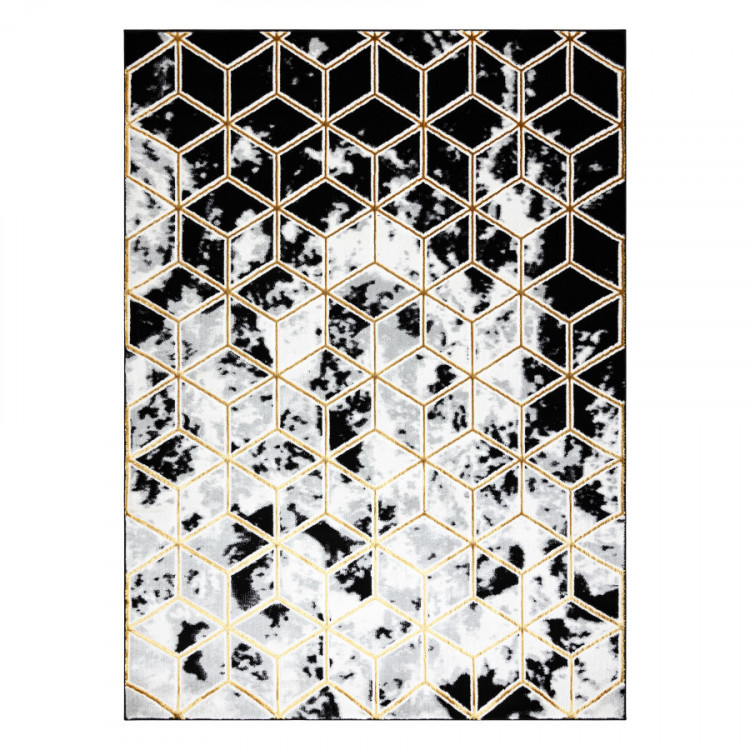 Kusový koberec Allure 1966 black/gold č.1