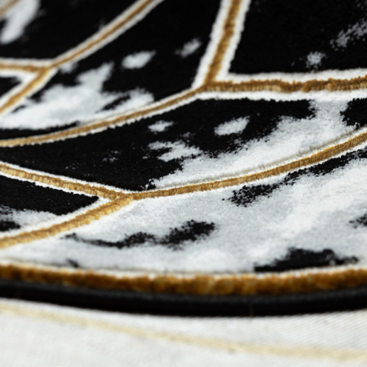 Kusový koberec Allure 1966 black/gold č.3