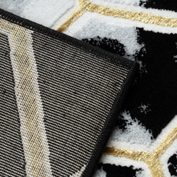 Kusový koberec Allure 1966 black/gold č.10