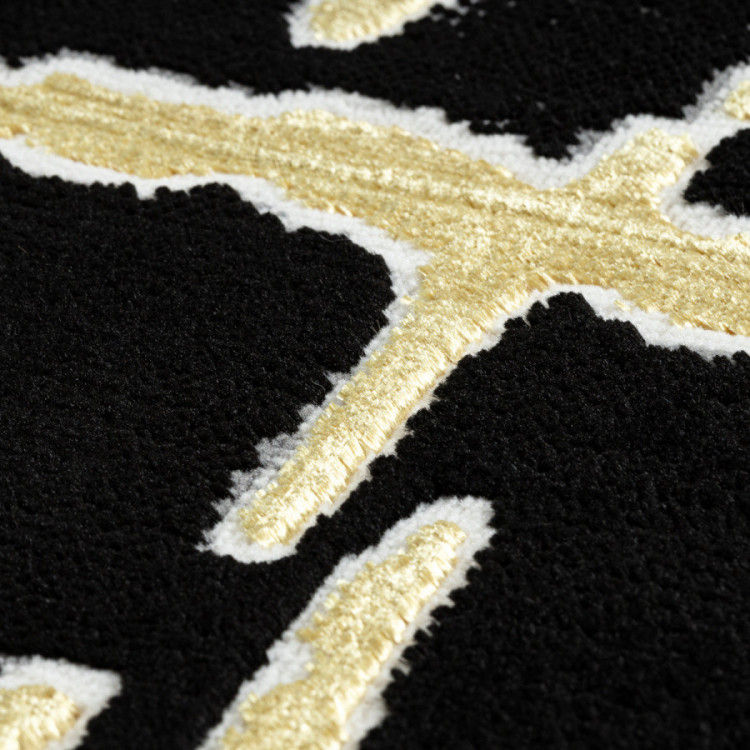 Kusový koberec Allure 1967 black/gold č.5
