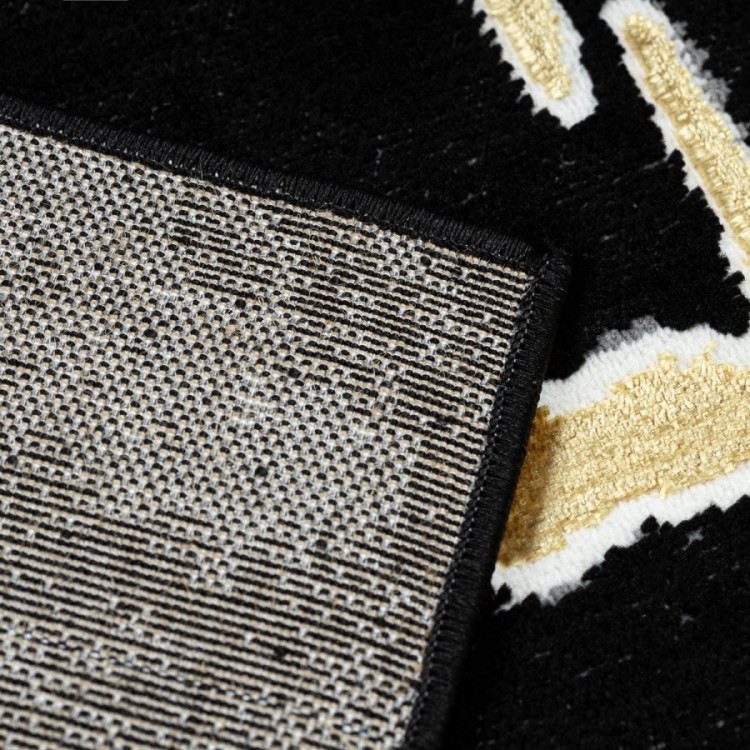 Kusový koberec Allure 1967 black/gold č.9