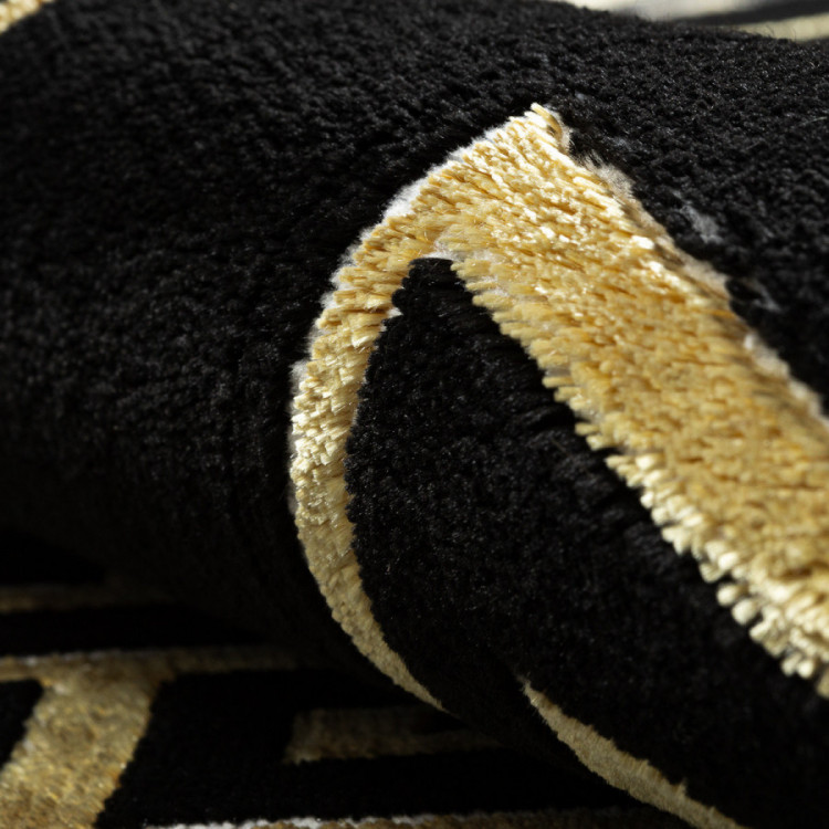 Kusový koberec Allure 1968 black/gold č.2