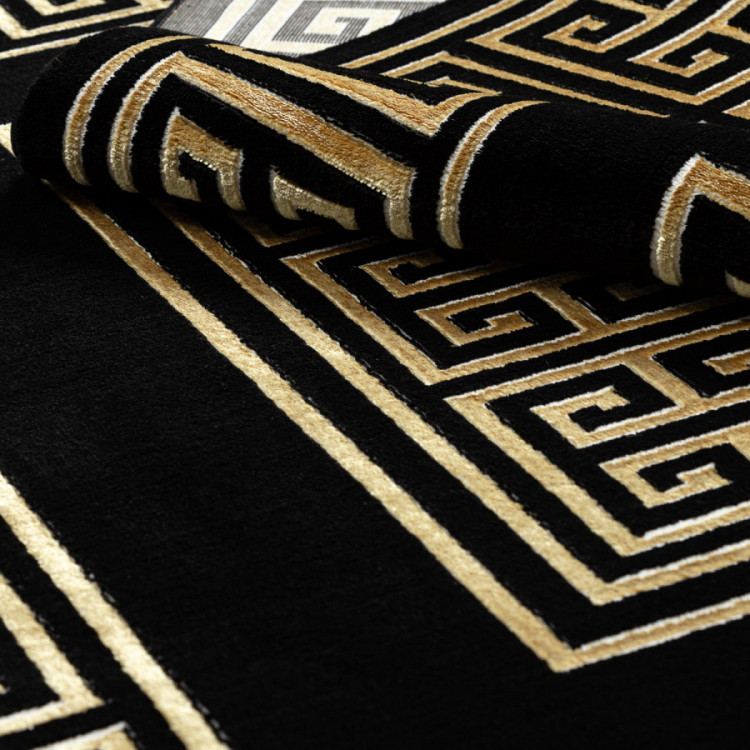 Kusový koberec Allure 1968 black/gold č.3