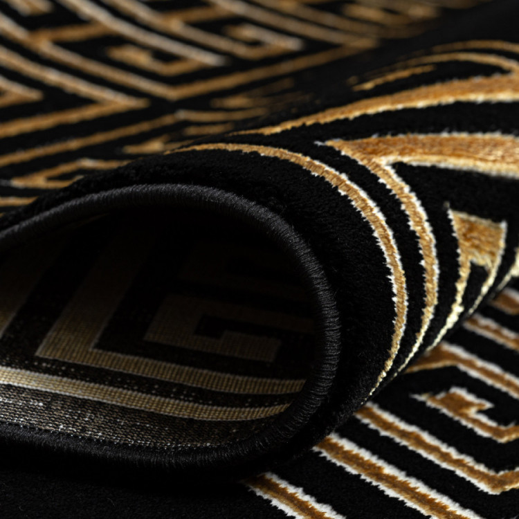 Kusový koberec Allure 1968 black/gold č.4