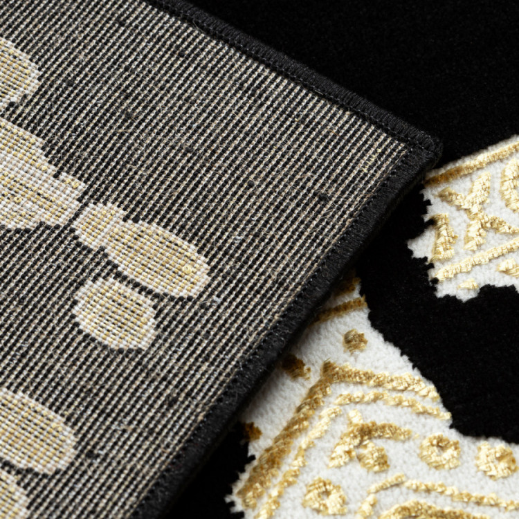 Kusový koberec Allure 1965 black/gold č.7