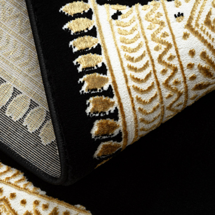 Kusový koberec Allure 1965 black/gold č.8