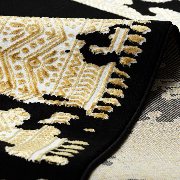 Kusový koberec Allure 1965 black/gold č.11