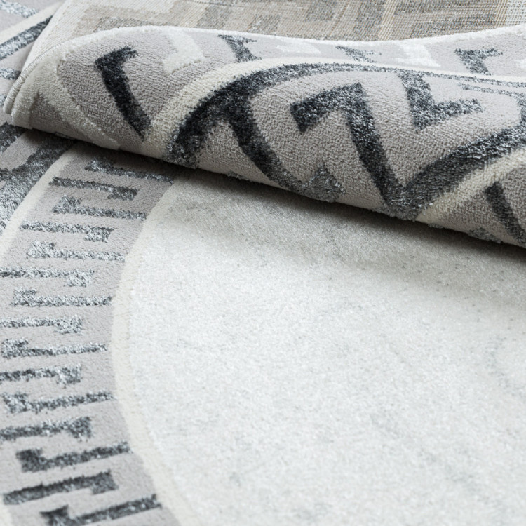 Kusový koberec Allure 1960 white/grey kruh č.2
