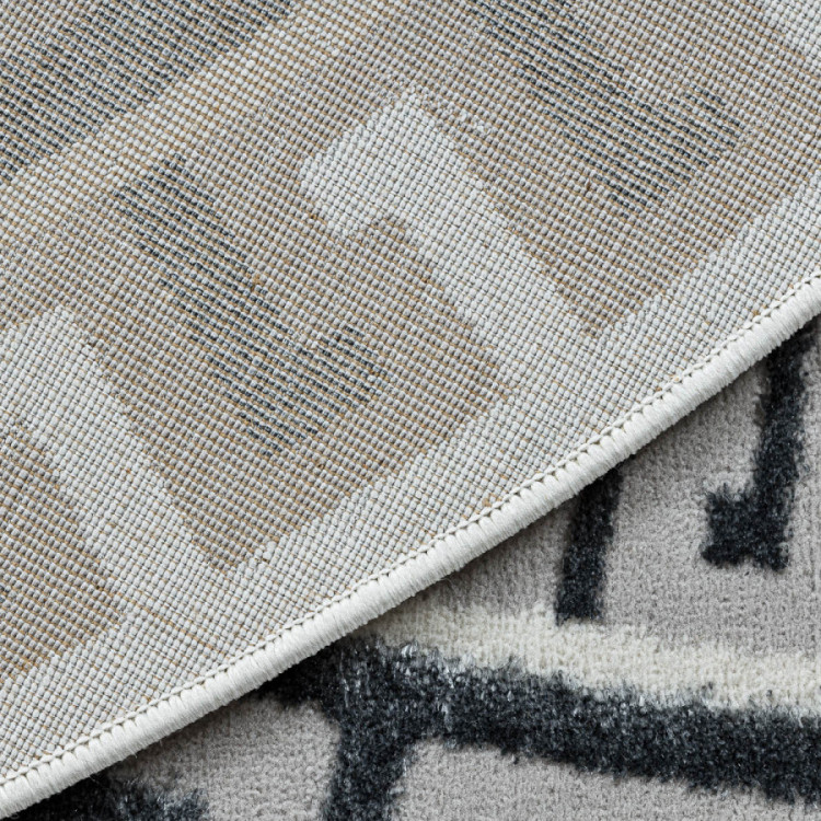 Kusový koberec Allure 1960 white/grey kruh č.9