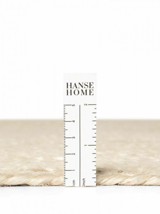 Kusový koberec Jute Braided 106007 Ivory ovál č.4