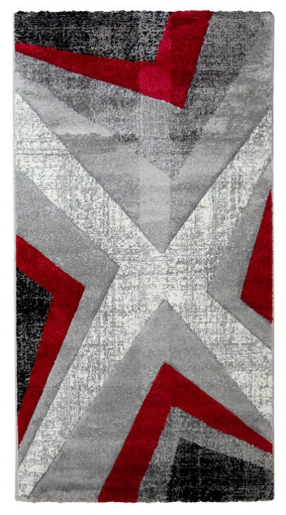 Kusový koberec PARANA šedobordo č.1