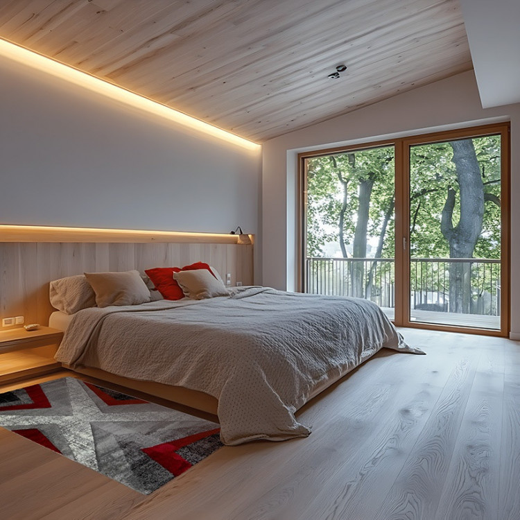 Kusový koberec PARANA šedobordo č.2